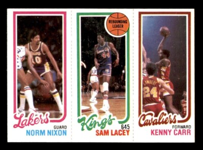 1980 Topps Basketball #122 Nixon Lacey Carr EX/MT *e18