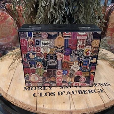Cigar Band Art Wood Humidor Box