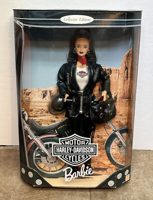 1998 Harley Davidson Barbie Motorcycle Biker 22256 Mattel