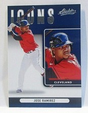 2022 Absolute Baseball ICONS JOSE RAMIREZ #I-5  - Cleveland