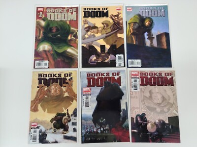 Books of Doom #1-6 (2006) ~ Origin of Dr. Doom ~ Full Set ~ Michalke Collection