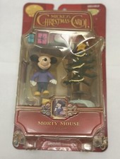 2003 Mickey's Christmas Carol - Mickey Mouse as Bob Cratchit Figurine - Sealed