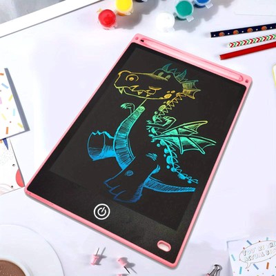 12 Inch Electronic Drawing Board, Writing Tablet for Kids, Colorful Screen Doodl
