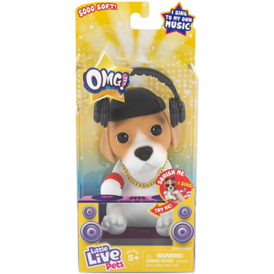 Little Live Pets OMG Pets Soft Squishy Cuddly Sounds & Accessory