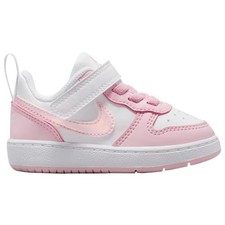 Nike Court Borough Low Recraft Girls' Toddler - Pink Foam/White Size 5C