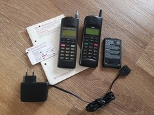 2x AEG HT901 Mobilfunk-Klassiker von 1995 Mobil-Telefon Handy GSM Teleport 9020