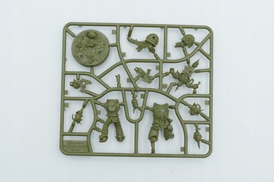 Warhammer 40k Kill Team Plague Marine Krieger Kunststoff Miniatur auf Anguss