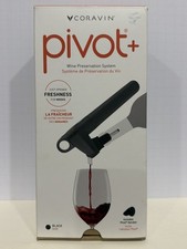 Coravin Pivot + Wine Preservation System Model # 112313, Black *NEW*