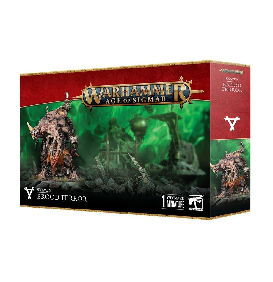 ORRORE DELLA NIDIATA miniatura SKAVEN warhammer AGE OF SIGMAR età 12+