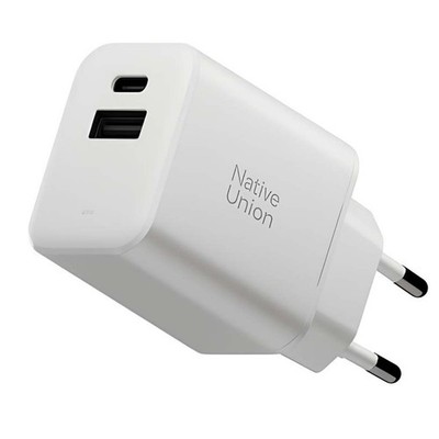 Native Union, GaN Wandladegerät mit USB-C und USB-A Power Delivery 45 W