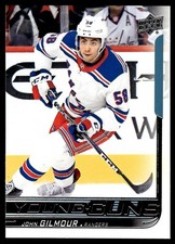 2018-19 Upper Deck Young Guns John Gilmour Rookie New York Rangers #457