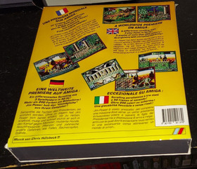 Jim Power in Mutant Planet (Amiga 500 & CD32) Big Box CIB with Floppies & CD-Rom
