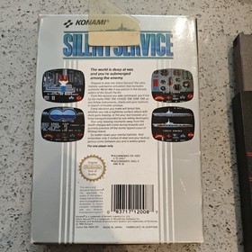 Silent Service NES Nintendo Boxed PAL