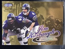 1999 Ultra #72G Jim Harbaugh Gold Medallion
