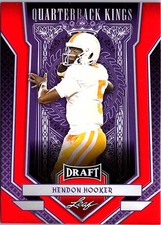 2023 Leaf Draft #91 Hendon Hooker Red