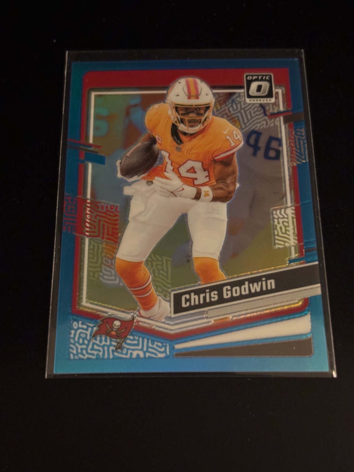 Chris Godwin 2023 Donruss Optic Aqua Prizm /299 Buccaneers 182