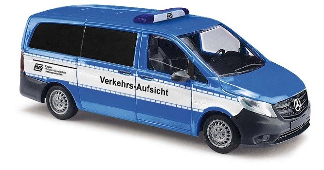 Busch 51194 - 1/87 / H0 Mercedes-Benz Vito, Traffic Supervision KVG, Year 2014