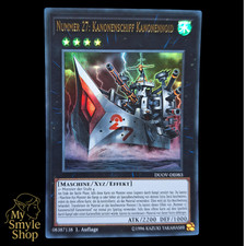 YuGiOh - Nummer 27: Kanonenschiff Kanonennoid - DUOV-DE083 Ultra Rare DE & NM