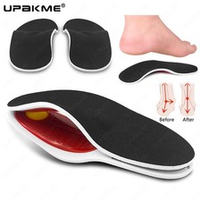Orthopedic Arch Support Insoles For Flat Feet Relief Sport Shoes Breathable Cush