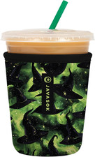 Javasok Iced Coffee Cold Soda Insulated Neoprene Cup Sleeve Small: 16-20Oz