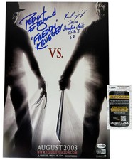 Robert Englund, Ken Kirzinger, & Douglas Tait signed 12x18 Poster Freddy Krueger