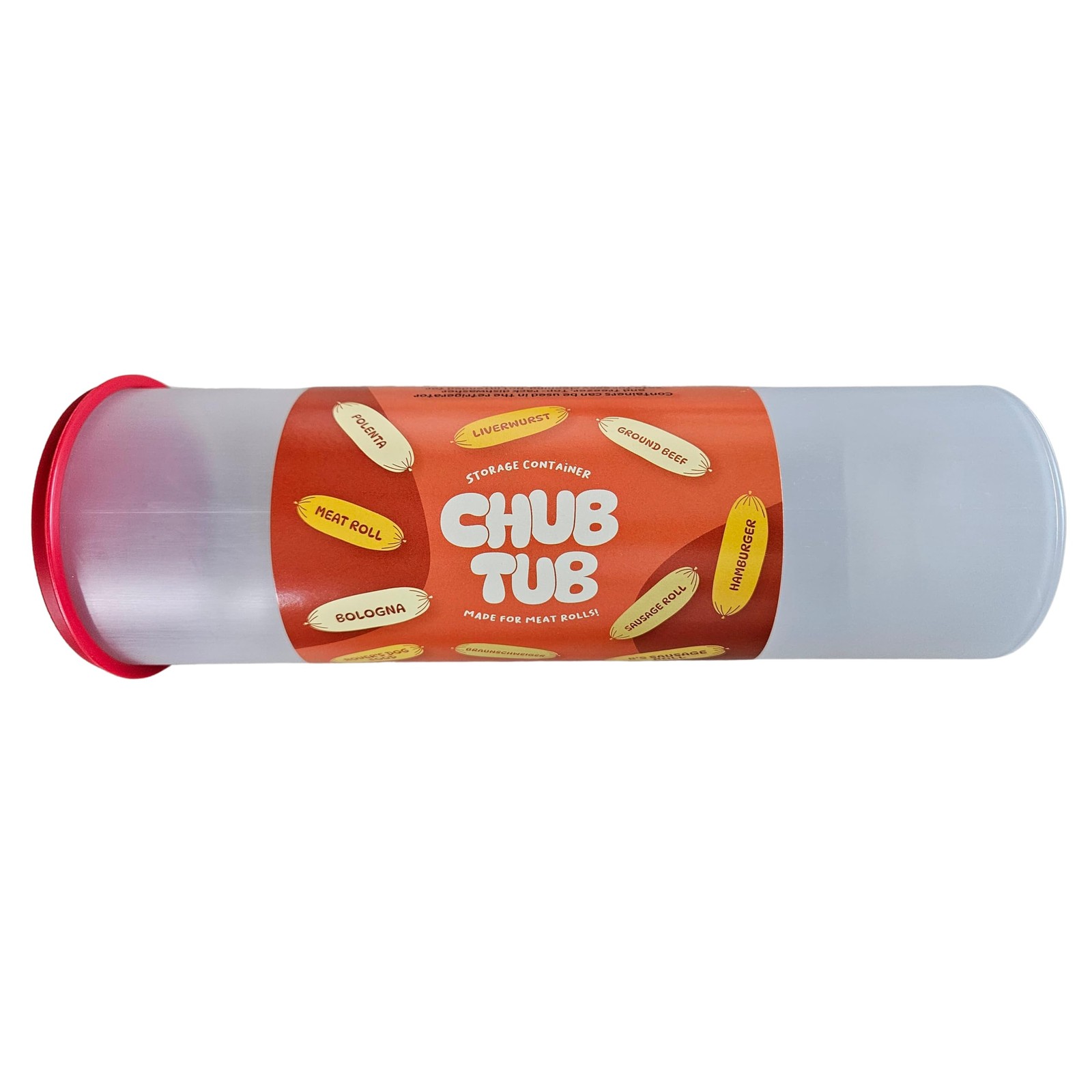 - Pet Meat Roll Storage Container - Dog Food Roll Keeper, Airtight Fresh Meat...