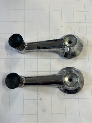 Ford 500 Window Crank Handles R&L Vintage 8123348 Oem C71b 8123348a