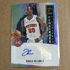 Topps Signature Class 2026 Ronald Holland II Pistons Penstroke Auto PS-RH0