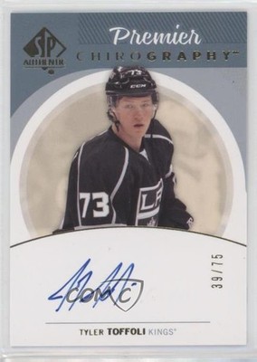 2013-14 SP Authentic Premier Chirography 39/75 Tyler Toffoli Rookie Auto RC 0q7o