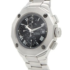 Baume&Mercier Riviera Chronograph 65541 Black SS 100m Water Resistant Used 5