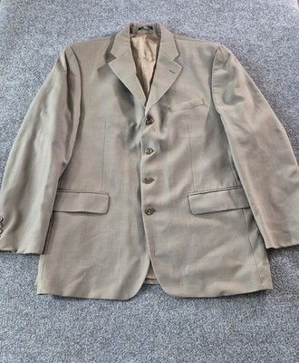 Polo Ralph Lauren Dillards Blazer Mens 44T Brown Wool Sport Coat Suit Jacket 