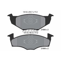 Textar BremsbeläGe Bremsbelegsatz Vorne FüR Skoda Fabia II VW Polo Fox