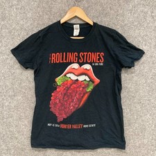 The Rolling Stones T-Shirt Mens Size Medium 2014 Hunter Valley Australia 12904
