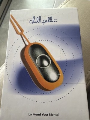 Mend Your Mental The Chill Pill  Orange Ease Anxiety Stress Sleep New Sealed