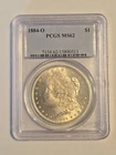 1884 O Morgan Dollar PCGS MS62 #1814