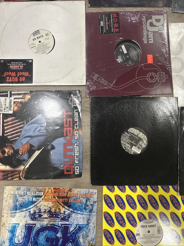 Vinyl Lot of 10 Rap,R&B, Disco,House,Soul,Funk & More DJ Collection 1950s -2000s - Image 2 of 4