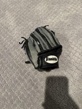 Franklin Baseball Glove Black/Grey 