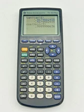 Texas Instruments TI-83 Plus Graphing Calculator Tested & Working
