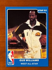 1983 Star Gus Williams #25 NBA All-Star Game Seattle Supersonics