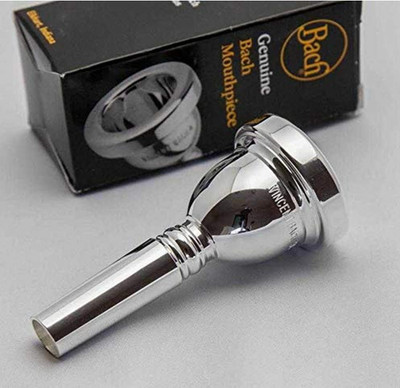 Bach 6.5 AL Trombone Silver Plated Mouthpiece Small Shank - New In Box