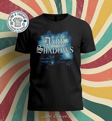 Dark Shadows Wave Opening Title Scene Tee Collinwood T-Shirt C35W176