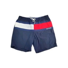 Tommy Hilfiger Mens Size 2XL Flag Logo Swimming Trunks Boardshorts Beach C1-205