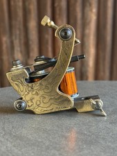 Custom Steel Engraved Vintage Style tattoo machine Coil