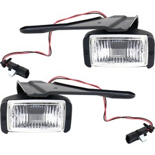 For Chevy Front Driving Fog Light Lamp DOT/SAE Approved SET PAIR