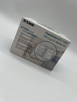 D-Link PowerLine AV2 1000 HD Gigabit Starter Kit (Modell DHP-601AV)