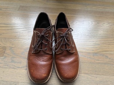 H.S. Trask Men's Leather Bison Boots 1182 7 Size 11