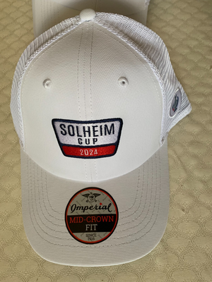 NEW 2024 Solheim Cup Golf Tournament Adjustable Mesh Hats