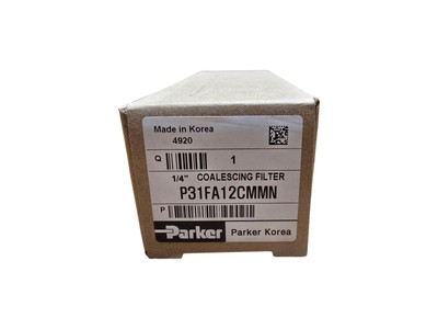 Parker P31FA12CMMN Koaleszenzfilter   0,01 µm Druckluftfilter Filterelement 
