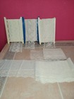 Vintage lot of Cream Beige Lace Beautiful Large And Unique! — photo 1