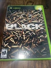 Black (Microsoft Xbox, 2006) CIB - Complete w/Manual - Tested